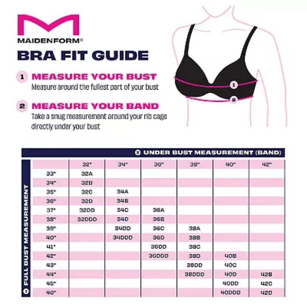 Maidenform Comfort Devotion Extra Coverage T-Shirt Bra 36DD NWT - Picture 5 of 6